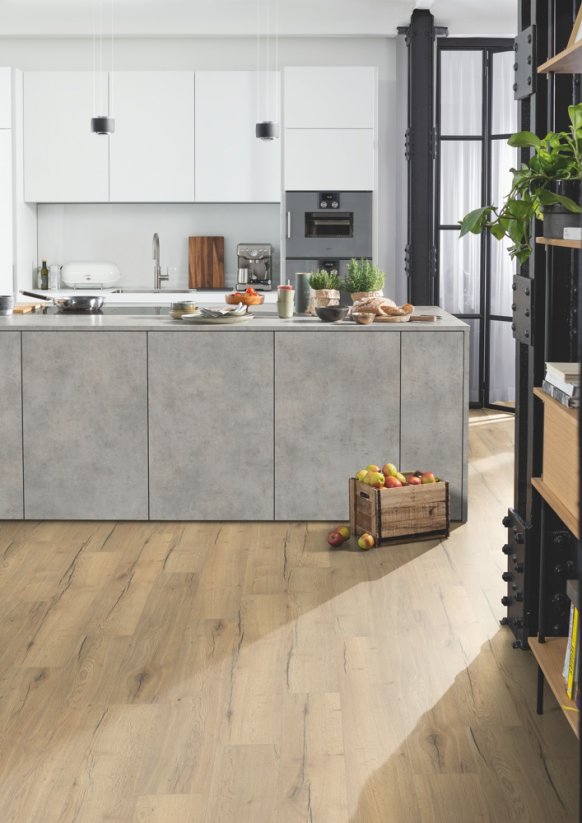Laminátová podlaha FLOORCLIC Country FV AQ Large FV 82973 Dub Valley přírodní
