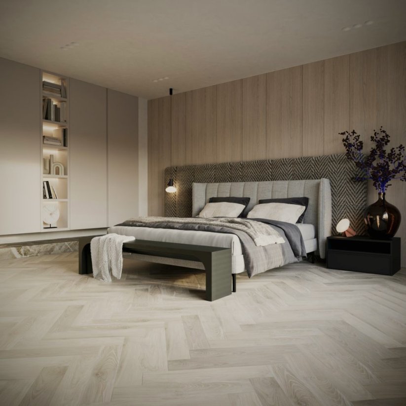 Vinylová podlaha VinCore Herringbone Strasbourg