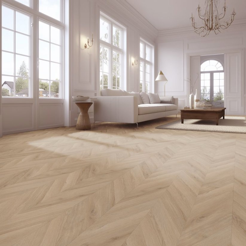 Vinylová podlaha Floor Forever Authentic Oak Chevron 1087CH Dub Strážný