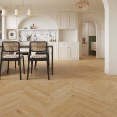 Vinylová podlaha Experto Click SPC 50 plus Herringbone Dub Esta 6110-71