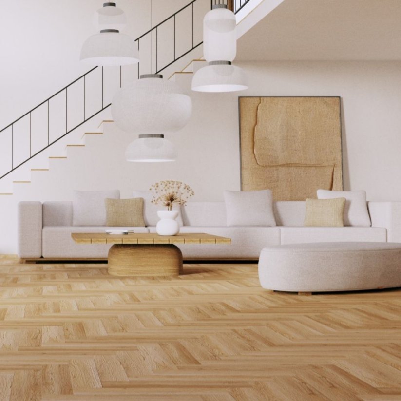 Vinylová podlaha VinCore Herringbone+ Lille