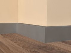 Soklová lišta Cubu flex life platinasilver