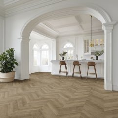Vinylová podlaha Floor Forever Authentic Oak Chevron 1091CH Dub Hradní