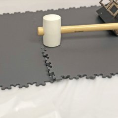 Vinylový modulový čtverec R-Tile 7015 Dark Grey