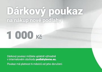 Dárkový poukaz - dokonalý dárek pro váš domov