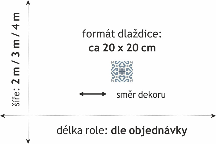 PVC Livitex 2633 - Šírka: 4 m
