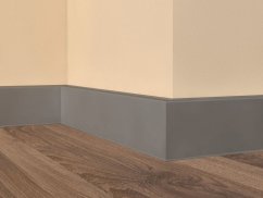 Soklová lišta Cubu flex life platinasilver