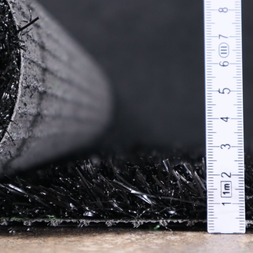 Umělá tráva PartyGrass Black - Šíře: 4 m