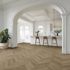 Vinylová podlaha Floor Forever Authentic Oak Chevron 1091CH Dub Hradní