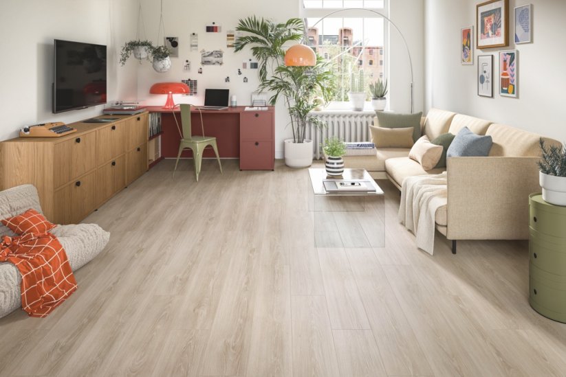 Laminátová podlaha FLOORCLIC Natura FV 72160 Dub Newport šedý