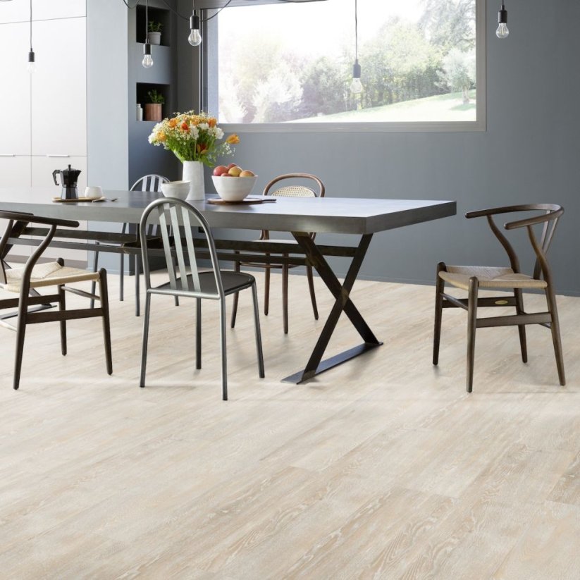 Vinylová podlaha Gerflor Creation 40 Rigid Acoustic 0584 White Lime