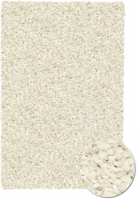 Kusový koberec Sunlight 39001/6926 bílý - Rozměr: 65 x 130 cm