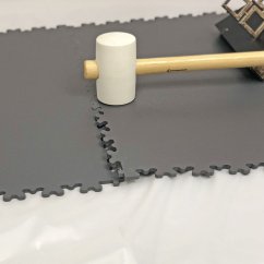 Vinylový modulový čtverec R-Tile 9004 Black