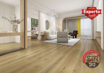 Lepený vinyl Experto LVT 30 a Experto LVT 55