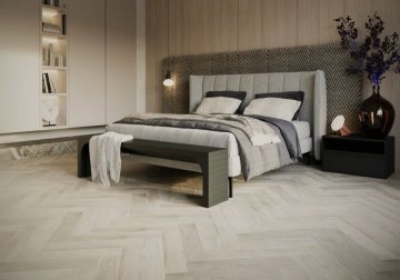 Vinyl VinCore Herringbone – Elegance rybí kosti s praktickým zámkem a podložkou