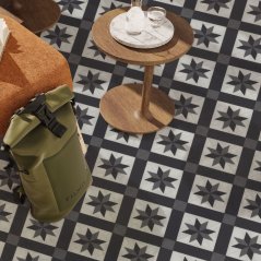 PVC Taralay Libertex 2226 Cordoba Black & White